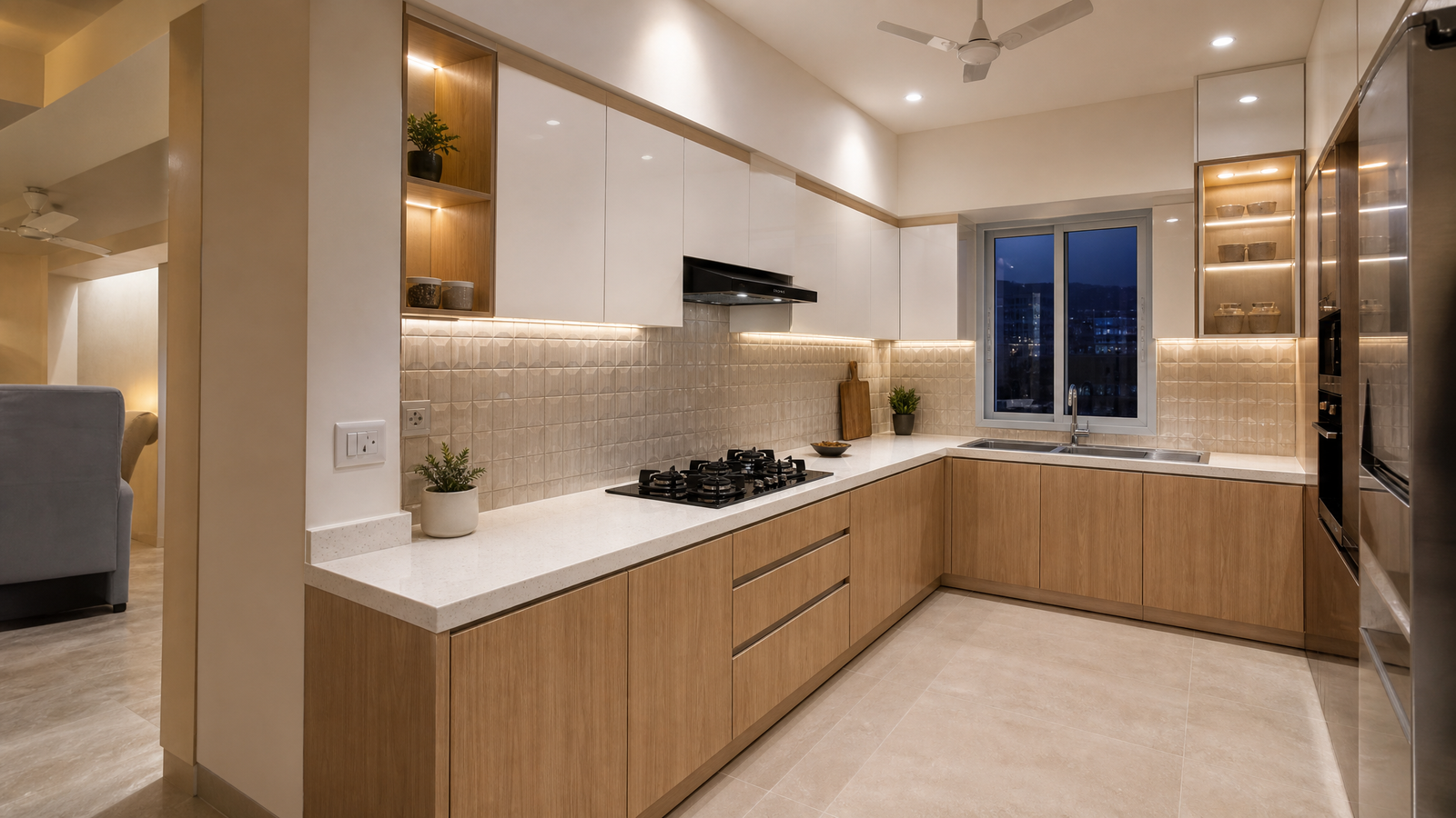 Kitchen renovation in Navi Mumbai